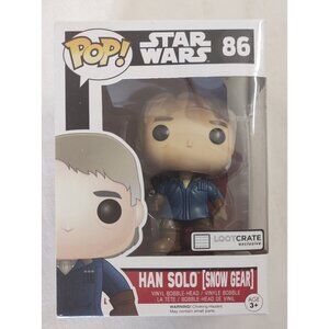 Han Solo Snow Gear #86 Funko Pop Star Wars LootCrate Exclusive